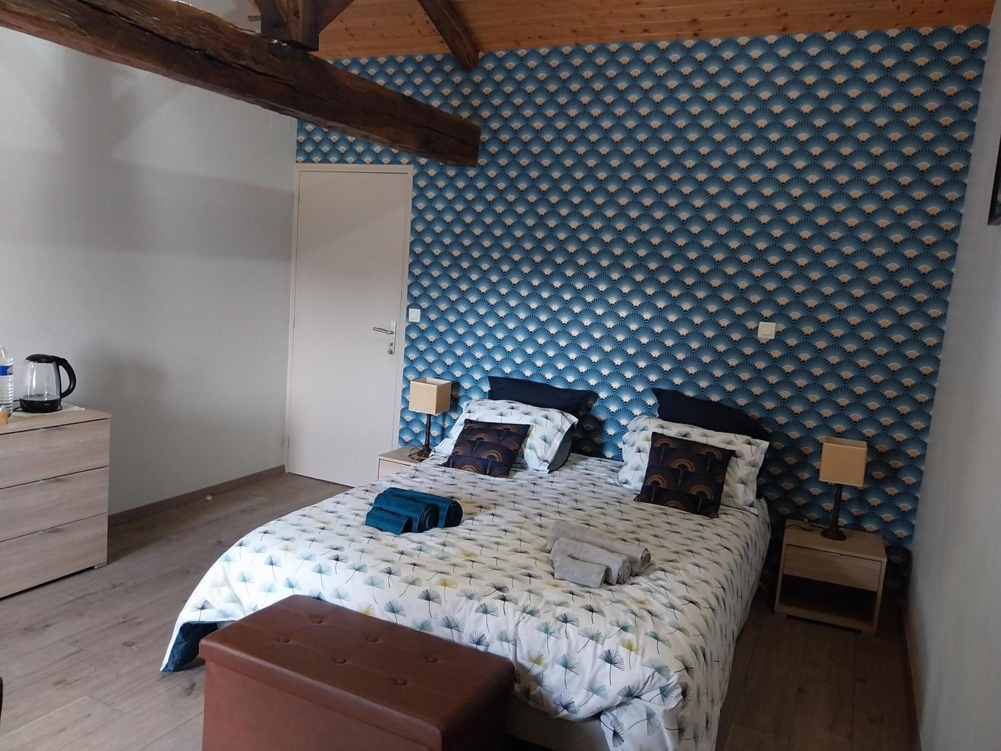 Bed and Breakfast Au Granit Bleu Faye-l'Abbesse Экстерьер фото