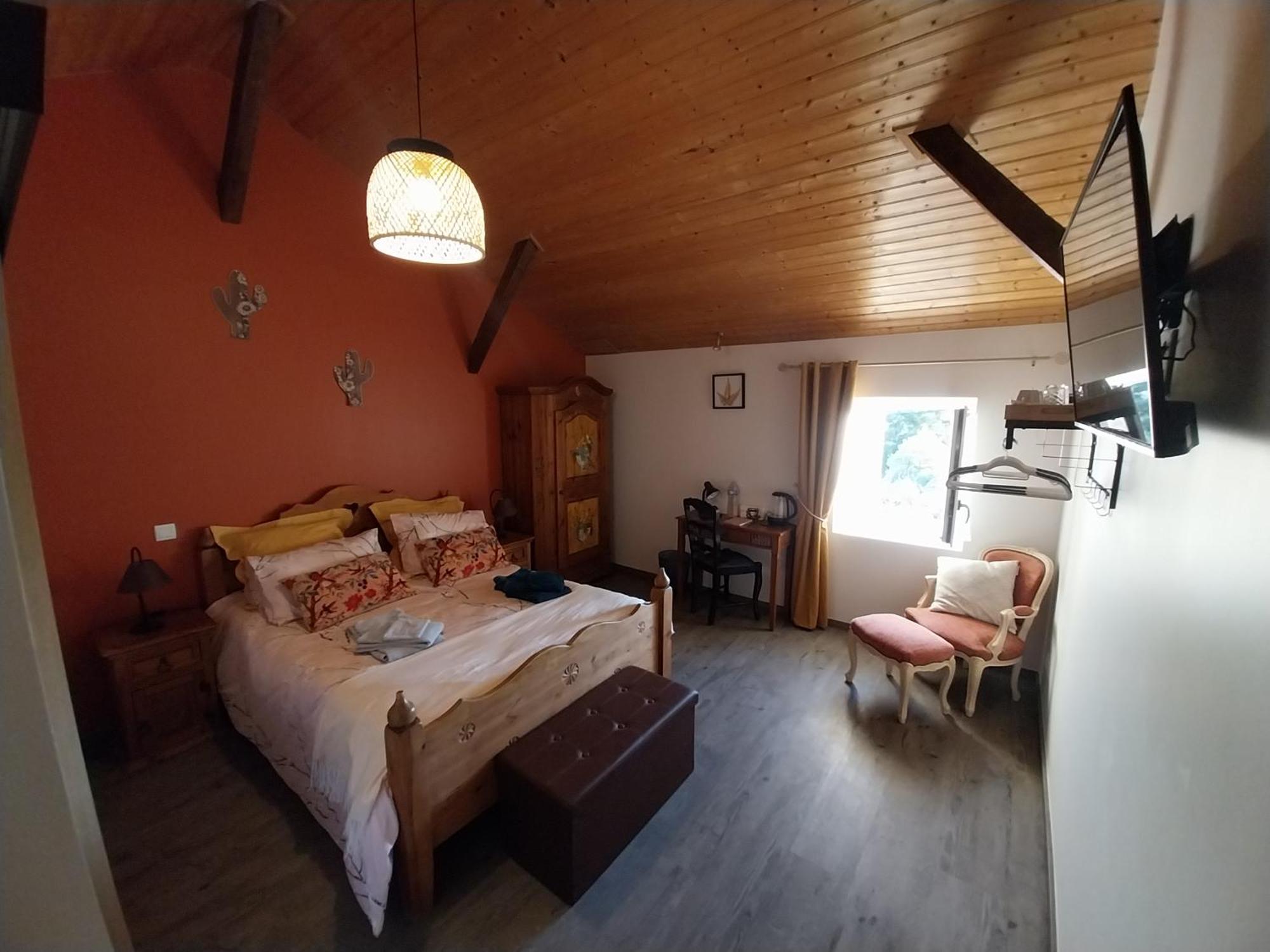Bed and Breakfast Au Granit Bleu Faye-l'Abbesse Экстерьер фото